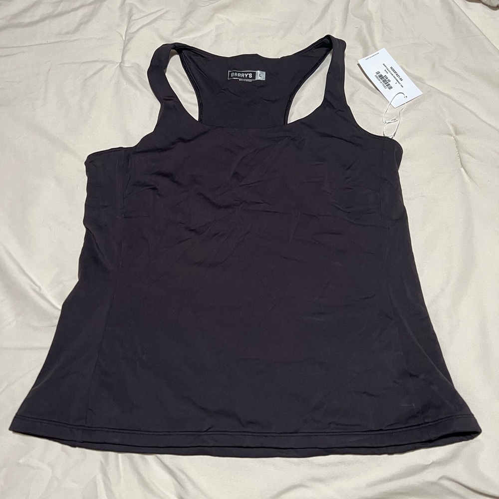 BARRY'S BLACK CORE PERFORMANCE TANK